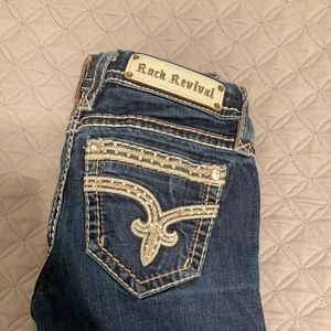 28x35 Rock Revival Straight Leg Jeans